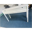 Meuble-lavabo crème blanc à 3 tiroirs, coiffeuse polyvalente moderne pour la chambre à coucher et le bureau personnel, sans miroir inclus