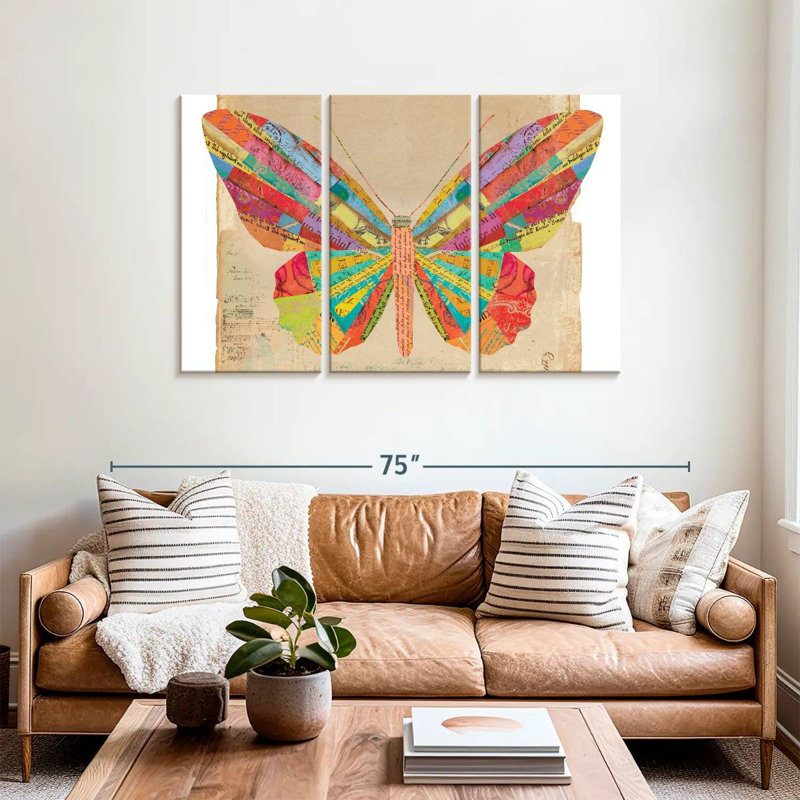 Brampt Craft Butterfly, 36" H x 57" W