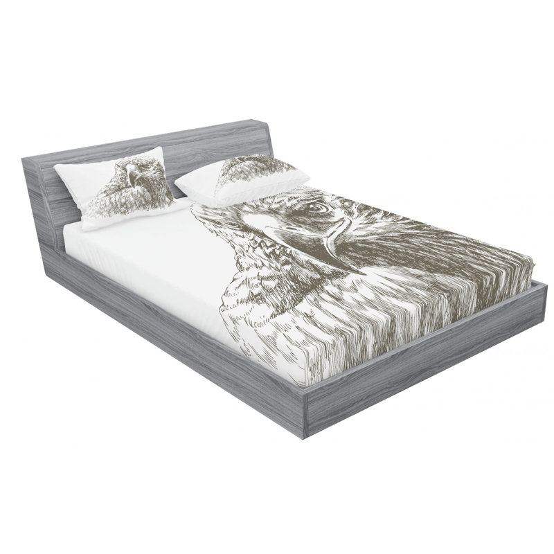Microfiber Sheet Set, Full Sheet Set with Fitted Sheet
