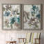 «Topaz Garden I», ensemble de 2 peintures sur toile encadrées-2039251901-2039251900