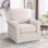 Fauteuil d'appoint pivotant rembourré Kandyn (33 po de large)