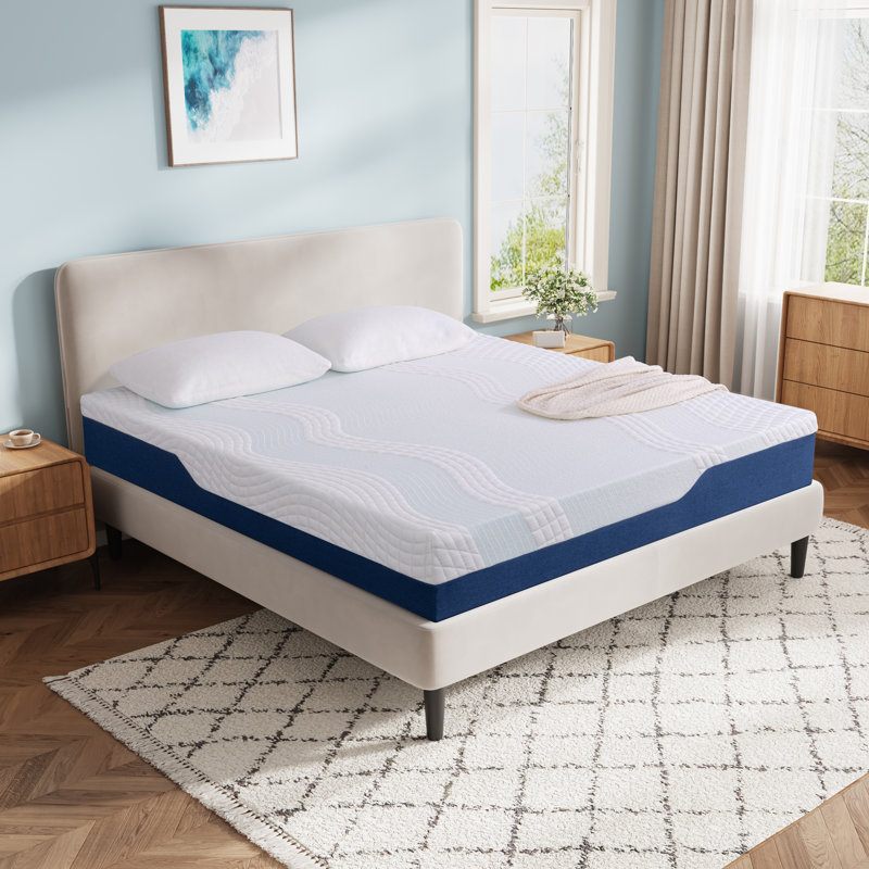 6” Cool Basic Memory Foam Mattress (New), Fiberglass-Free, Medium-Touch, Cool Airflow Memory Foam, Safe And Comfortable, Mattress In A Box