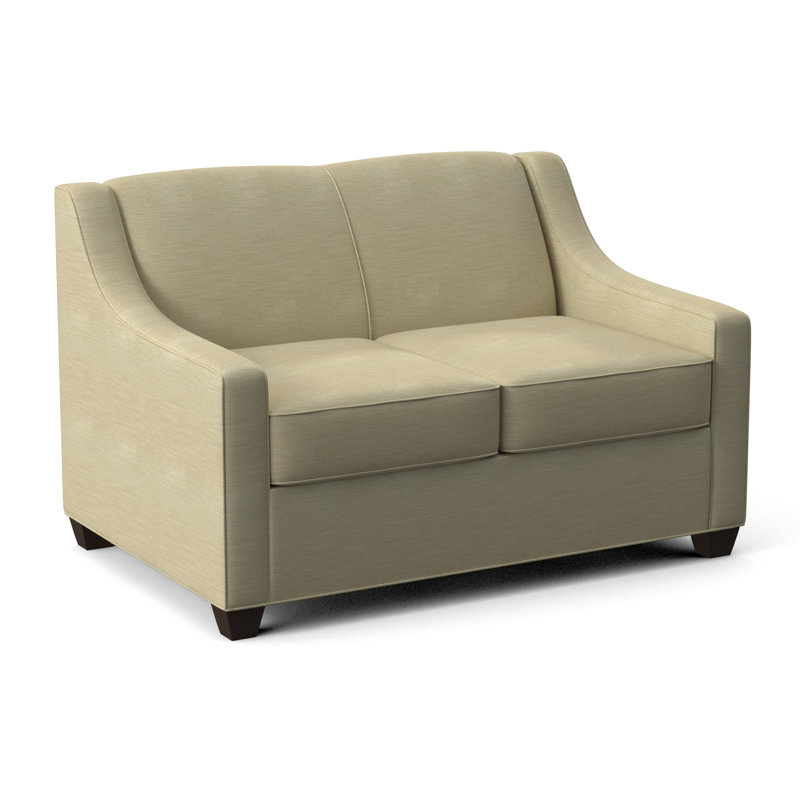 Phillips 52" Square Arm Sofa Bed with Reversible Cushions, Antic Navy, Cafelle