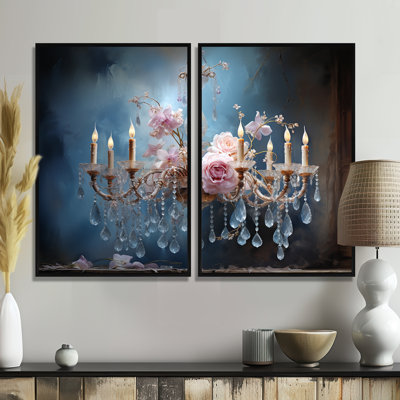 Chandelier Transcendent Elegance - ensemble de 2 lustres tendance