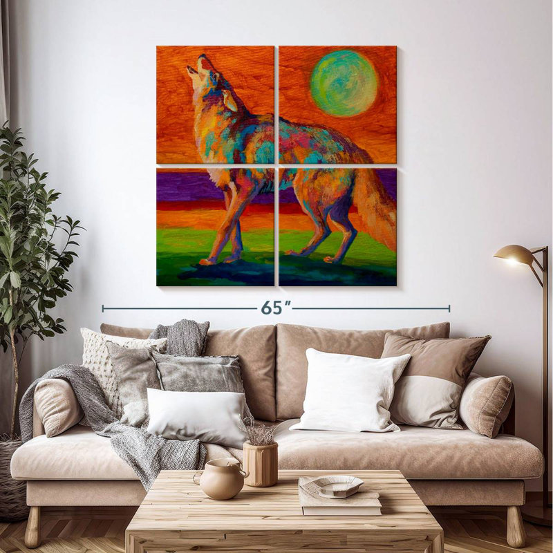 Brampt Howl, 45" H x 45" W