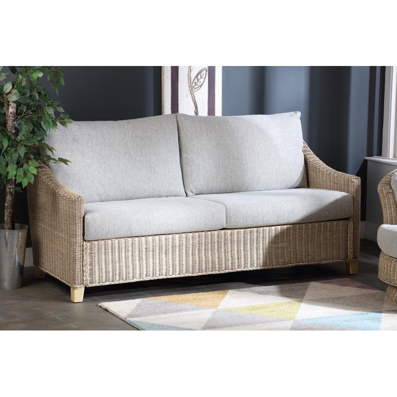June 3 Seater Sofa, Brown