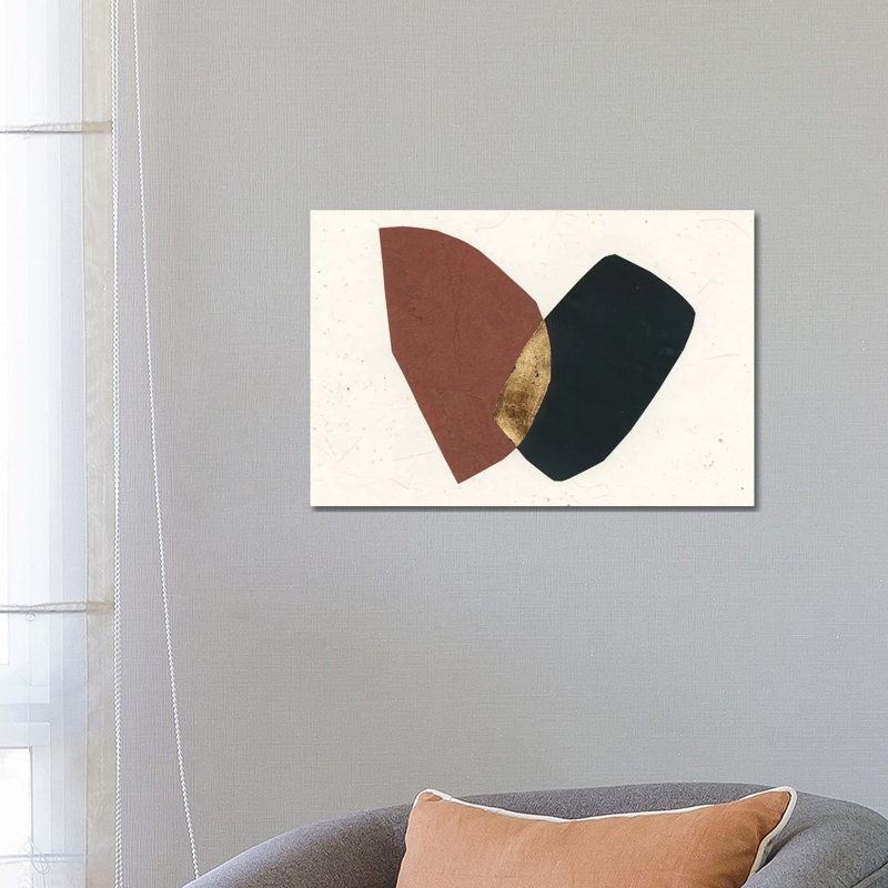 Organic Overlay II by Renée Stramel - Wrapped Canvas Gallery-Wrapped Canvas Giclée, 66.04 cm H x 45.72 cm W