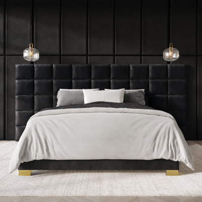 Caryll Upholstered Unfinished Standard Bed