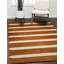 Hand Tufted Wool Area Rug in Brown