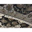 Lamani Wool Oriental Area Rug in Ivory/Black/Green