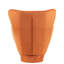 Fauteuil d'appoint en velours orange Pet-852289878
