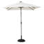 Renfoe Rectangular 8 - Person 190cm Long Dining Set with Cushions and Parasol-716155539