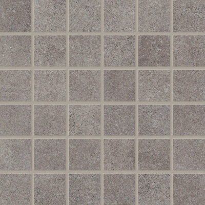 Central Station 2" x 2" Porcelain Stone Look Grid Mosaic Wall & Floor Tile