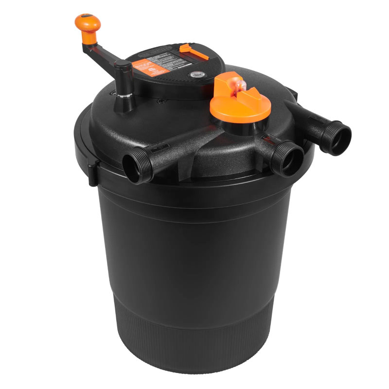 Pressurized Pond Filter 13W, 3200 Gal, 2630 GPH