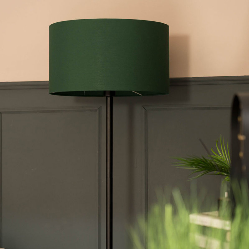 129cm Torchiere Floor Lamp, Green