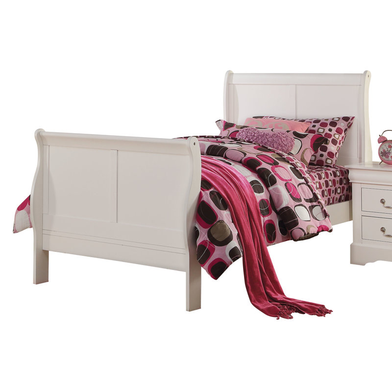 Lit de rangement blanc - et pour une vie de chambre organisée avec compartiment pratique, Lit double