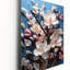 Horloge murale Bathesda - Magnolias surdimensionnée-208143560