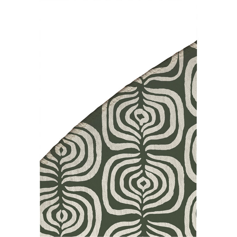 The Way Non-Slip Outdoor Rug, Round 5'