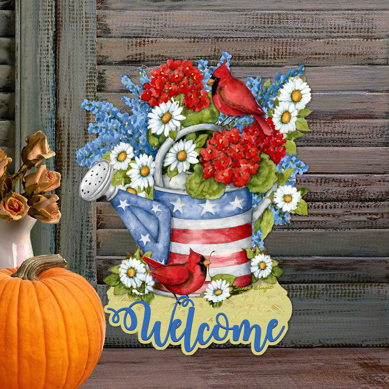 Décoration de porte pour arrosoir Candance American