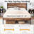 Jesstin Steel Piece Bedroom Set-343802285-343802282