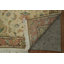 Tapis de couloir traditionnel ivoire et saumon 3 x 13