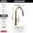 Single Handle Pull-Down Bar / Prep Faucet-120278639