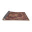Tapis traditionnel rouge / rose / noir Dimitris-1929210347