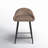 Hallam Upholstered Counter Stool with Metal Frame-1573737395
