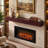 Wall-Mounted Floating Fireplace Mantel Shelf