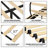 Keyona Steel Piece Bedroom Set-565370961-565370966