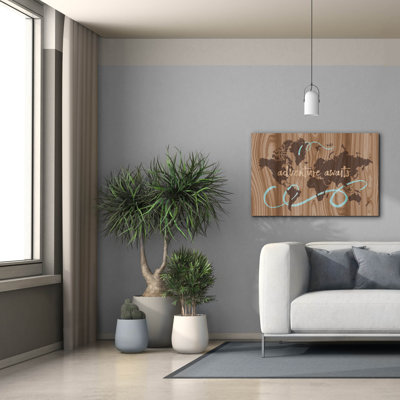 «Adventure Map» par Erin Clark, art mural sur toile