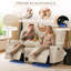 Causeuse inclinable électrique Zero Wall Hugger avec console rabattable, lumières DEL et haut-parleurs Bluetooth-397067778-397067783