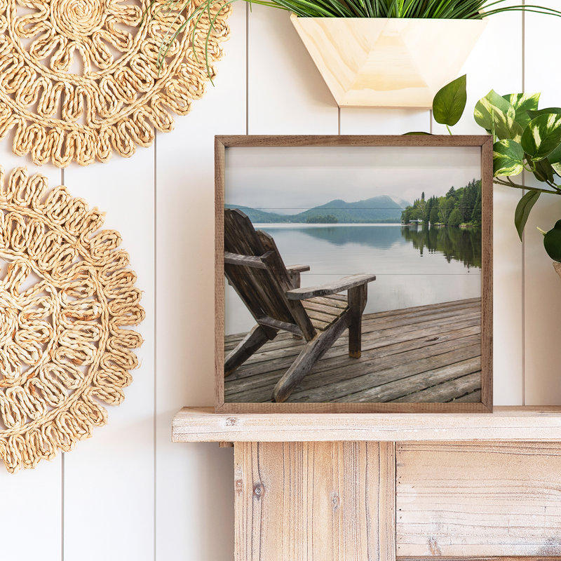 " Lake Chair ", 24" H x 24" W x 1" D