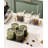 Acrylic Condiment Spice Jars,Condiment Spice Box With Lids And Spoons And Tray,Plastic Condiment Canisters,Seasoning Box 4 Pack,Seasoning Box Set For Kitchen To Storage Salt,Paprika,Sugar