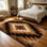 Tapis à motif géométrique 1 pièce Southwestern Aztec
