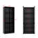 31.5'' W 5-Tier Glass Door Display Case Curio Cabinet With LED Lights