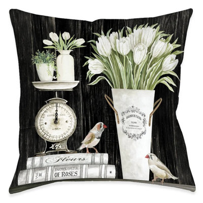 Coussin décoratif d'extérieur Tuliperaie