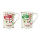 Lenox Naughty & Nice 2-Piece Mug Set, Service For 2