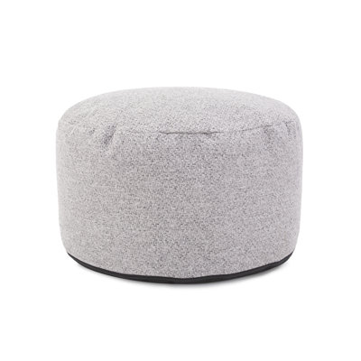 22" Wide Round Pouf Ottoman by Latitude Run