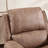 Caleb 38" W Faux Leather Recliner-2143708993