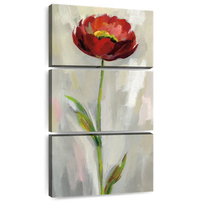 Fleur simple tige V