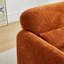 Fauteuil d'appoint 34 po Boucle Cloud le plus vendu, fauteuil simple à dossier incurvé, revêtement moelleux, assemblage sans outil, peu encombrant pour les petits appartements, le bureau et la chambre à coucher-130634295