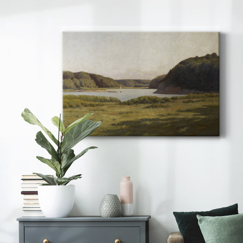 Vintage Landscape-DCLX, reproduction d'art sur toile, H 9 po x l 13 po