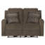 Causeuse inclinable 55,5 po avec coussins décoratifs-73230066-72273613