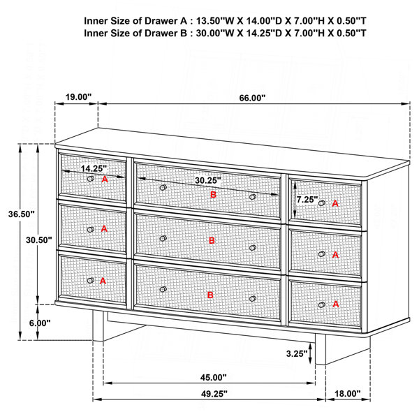 Dimensions du produit