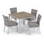 Chaise de patio avec coussin Argento-1187579791