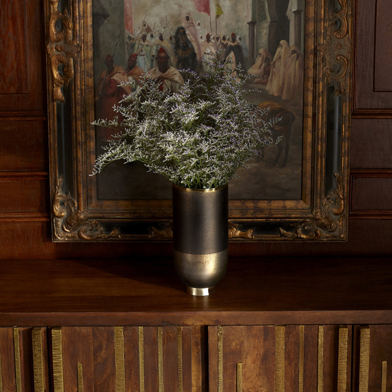 Pemberton Glass Table Vase, 12.5" H x 6" W x 6" D