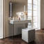 Ensemble coiffeuse avec tabouret et miroir Akasha