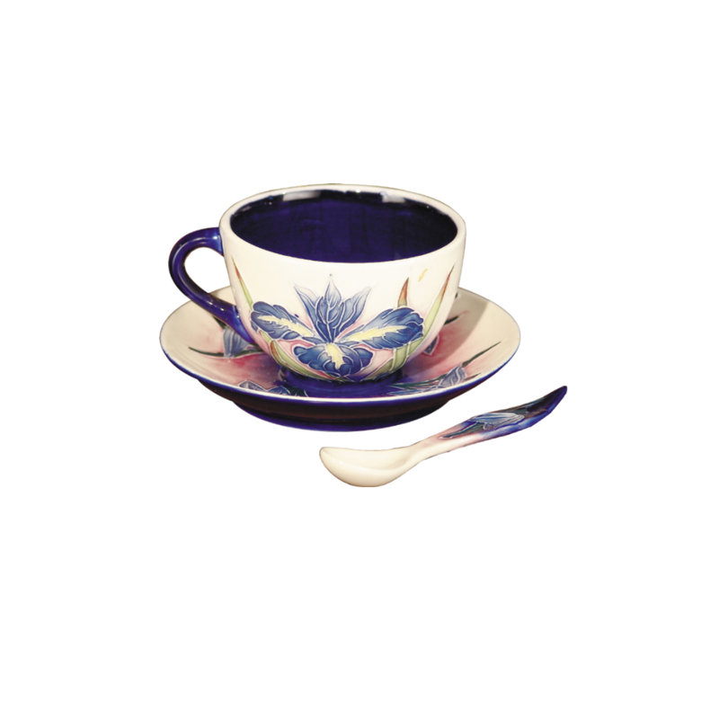 Porcelain Teacup and Saucer