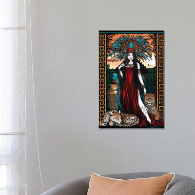 Zyanya by Myka Jelina - Wrapped Canvas Print